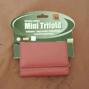 Mundi Pink Leather Wallet